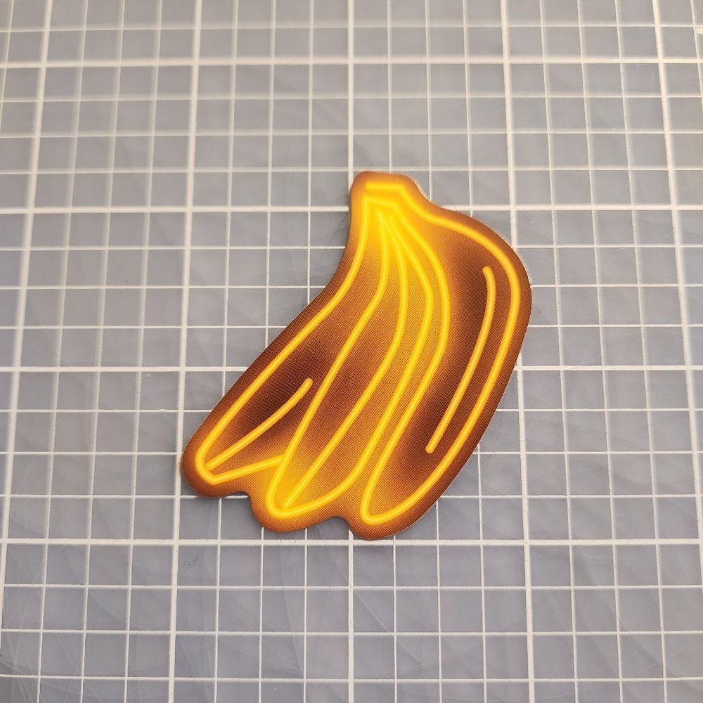 10/$10 Sticker Neon Cartoon Graffiti  Vibrant Colors Bananas